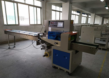 Automatic Pillow Flow Packing Machine , Daily Necessary Flow Wrap Machine