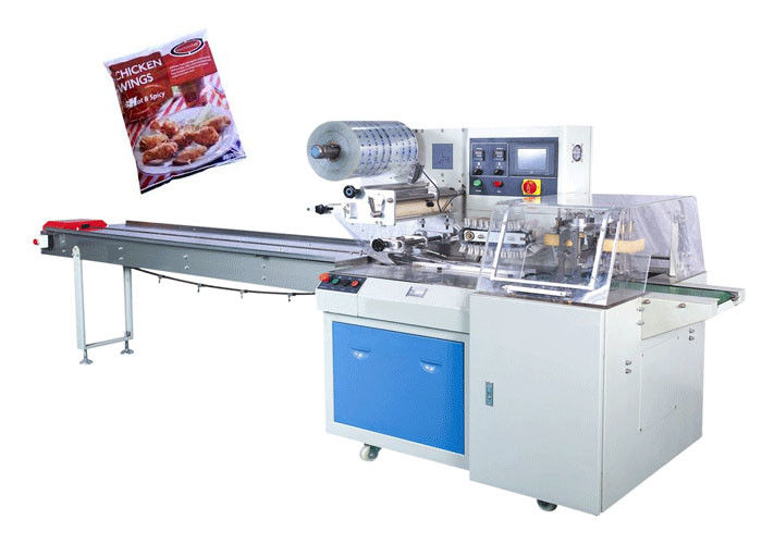 Chicken Wings Frozen Food Packaging Machine Easy Operation Clear Failure Diaplay