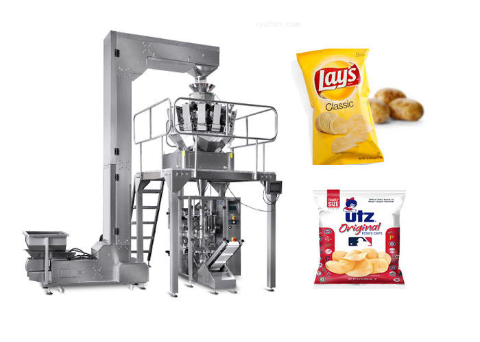 Food Industry Stainless Steel Auto Weighing Packing Machine